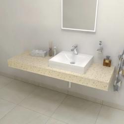 Sapho TAILOR Rockstone pult, 150x50cm, C verzió (TR150C) (TR150C)