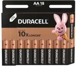 Duracell Elem, AA ceruza, 18 db, DURACELL Basic (DUELAA18) (10PP100003)