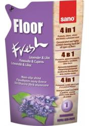 SANO Rezerva detergent Floor Fresh Sano, pardoseli, lavanda si liliac 4 in 1, 750ML 23379 (23379)