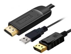  Cablu HDMI la Displayport 4K60Hz T-T 2m, kportad21 (KPORTAD21)