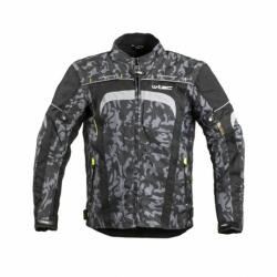 W-Tec Geaca Moto Barbati W-TEC Torebaro Camuflaj Negru/Gri (21793) - sport-mag