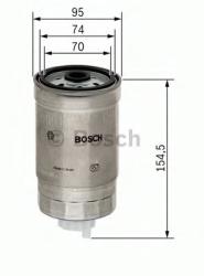 Bosch Filtru combustibil NISSAN ALMERA TINO (V10) (1998 - 2006) BOSCH 1 457 434 451