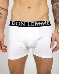 Don Lemme Duopack Boxeri - albi Mărime: L (7017)