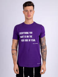 Don Lemme Tricou Fear - mov Mărime: S