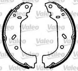 VALEO Set saboti frana PEUGEOT EXPERT platou / sasiu (223) (1995 - 2016) VALEO 562552