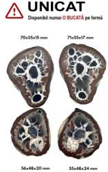  Septaria Maroc Mineral Natural - 55-71 x 48-55 x 15-24 mm - ( XXL)