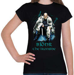 printfashion BJÖRN THE IRONSIDE - Női póló - Fekete (4319056)