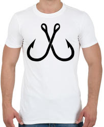 printfashion Horog - Férfi póló - Fehér (4577333)