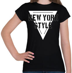 printfashion NEW YORK STYLE - Női póló - Fekete (4386782)