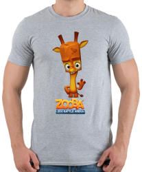 printfashion Zooba - Pepper - Férfi póló - Sport szürke (4622063)