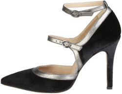 Pantofi cu toc femei V 1969 model GENEVIEVE, culoare Negru, marime 37 EU