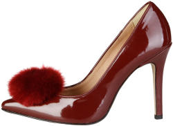 Pantofi cu toc femei V 1969 model MAEVA, culoare Rosu, marime 40 EU