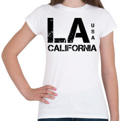 printfashion LA CALIFORNIA - Női póló - Fehér (4393589)