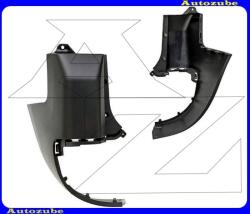 CITROEN BERLINGO 2 2008.04-2012.03 /B9/ Hátsó lökhárító bal "1 hátsó ajtós" rövid, fekete UCP13-24131
