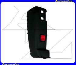 CITROEN JUMPER 4 2014.01-2023.12 Hátsó lökhárító bal, fekete "kis prizmás" (180 fokos ajtónyitáshoz) 10011276