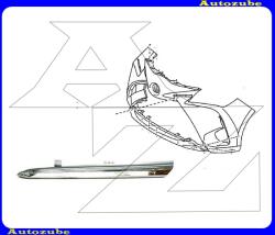 TOYOTA YARIS 3 2017.03-2020.05 /XP130/ Első lökhárító krómdíszléc bal felső "5 ajtós" TY3301224