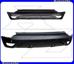 RENAULT CAPTUR 2013.06. -2016.08 Hátsó lökhárító fekete, szenzoros 121.33. 9630