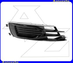 AUDI A6 C7 2015.06-2018.10 /4G/ Első lökhárító rács jobb "2016.08. -ig" fényes-fekete, krómkerettel AD0402123