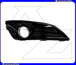 FORD FIESTA MK6 2013.02-2017.05. Első lökhárító rács jobb, ködlámpás "fényezett fekete" (krómkerettel) P32B12712