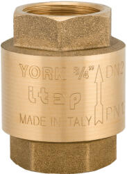 ITAP York rugós visszacsapó szelep műanyag szeleptányérral, 2&quot (1030200)