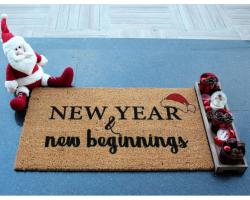 La Moneta New Year New Beginnings barna, fekete lábtörlő (796LMN9835)