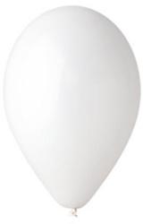  Léggömb, 26 cm, fehér (10db/csom) (PT9110)