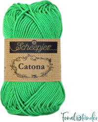 Scheepjes Catona 389 Apple Green - almazöld pamut fonal