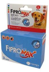 FIPROMAX spot-on L 100 mg/ml kutya (20-40kg) A. U. V 3x