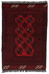 Bakhtar Keleti szőnyeg bordó Aqchai 74x112 kézi csomózású szőnyeg (38419)