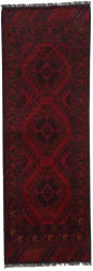Bakhtar Keleti szőnyeg bordó Caucasian 49x143 kézi csomozású Afgán szőnyeg (80655)