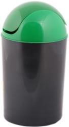  Cos colectare selectiva sticla, capac batant, verde, 12 L Delta 27823 (27823) Cos de gunoi