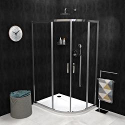 SAPHO Gelco Sigma Simply íves zuhanykabin, 120 x 90 cm, R550, transzparent üveg