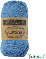 Scheepjes Catona 511 Cornflower - búzavirág kék pamut fonal