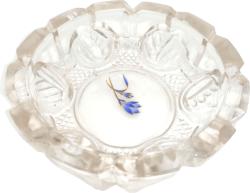 Anhui Sanmee Glassware Co. , Ltd Пепелник стъклен релефен ф15см. МН020
