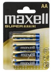 Maxell Ceruza elem AA LR6 XL Super Alkaline 1, 5 V 4db/cs 18730