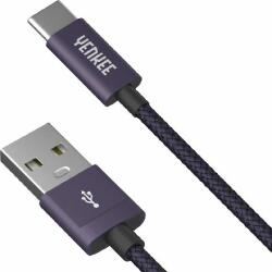 YENKEE USB A 2.0 / C kábel, 1 m, YCU 301BE (YCU 301BE)