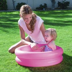 Bestway Baba Pancsoló 2 gyűrűs rózsaszín 61 x 15 cm SME 048