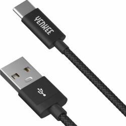 YENKEE USB A 2.0 / C kábel, 1 m, YCU 301BK (YCU 301BK)