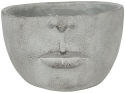 Clayre & Eef Ghiveci din ceramica gri Statueta 24 cm x 23 cm x 15 h (6TE0295)