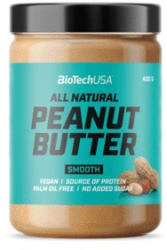 Biotech Peanut mogyoróvaj Smooth (krémes) 400g (biotech-132884660200)