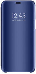 Husa clear view Samsung S20 Ultra, Albastru