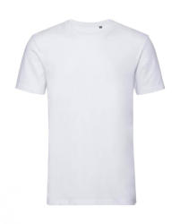 Russell Europe Férfi rövid ujjú organikus póló Russell Europe Men's Pure Organic Tee L, Fehér