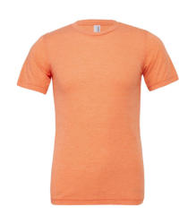 Bella Canvas Uniszex rövid ujjú póló Bella Canvas Unisex Triblend Short Sleeve Tee XS, Narancssárga Triblend