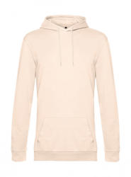 B&C Collection Férfi kapucnis hosszú ujjú pulóver B and C #Hoodie French Terry XL, Pale Rózsaszín