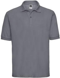 Russell Europe Férfi galléros póló rövid ujjú Russell Europe Polo Blended Fabric - 2XL, Konvoj szürke