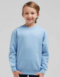 SG Lighting Gyerek hosszú ujjú pulóver SG Kids' Crew Sweat 128 (7-8/L), Királykék