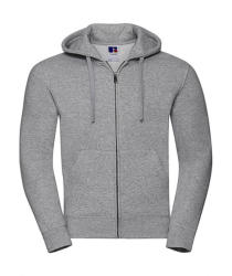 Russell Férfi kapucnis hosszú ujjú pulóver Russell Europe Men's Authentic Zipped Hood S, Világos Oxford