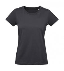 B and C Női rövid ujjú organikus póló B and C Organic Inspire Plus T /women T-shirt XL, Sötétszürke