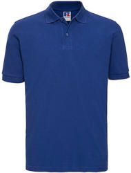 Russell Europe Férfi galléros póló rövid ujjú Russell Men's Classic Cotton Polo - M, Világos királykék