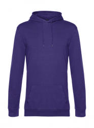 B&C Collection Férfi kapucnis hosszú ujjú pulóver B and C #Hoodie French Terry 3XL, Sugárzó lila